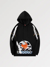 Japanischer Hoodie Streetwear 'Graff' – Hoodie im Streetwear-Stil für Herren und Damen
