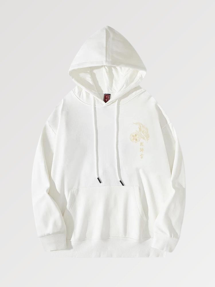 Japanischer Kapuzenpullover für Frauen 'Kushino' – Hoodie für Winter und Herbst, Premium-Qualität