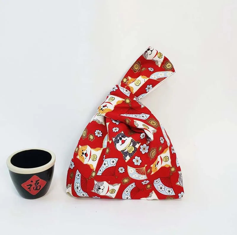 Japanische Kinchaku Tasche