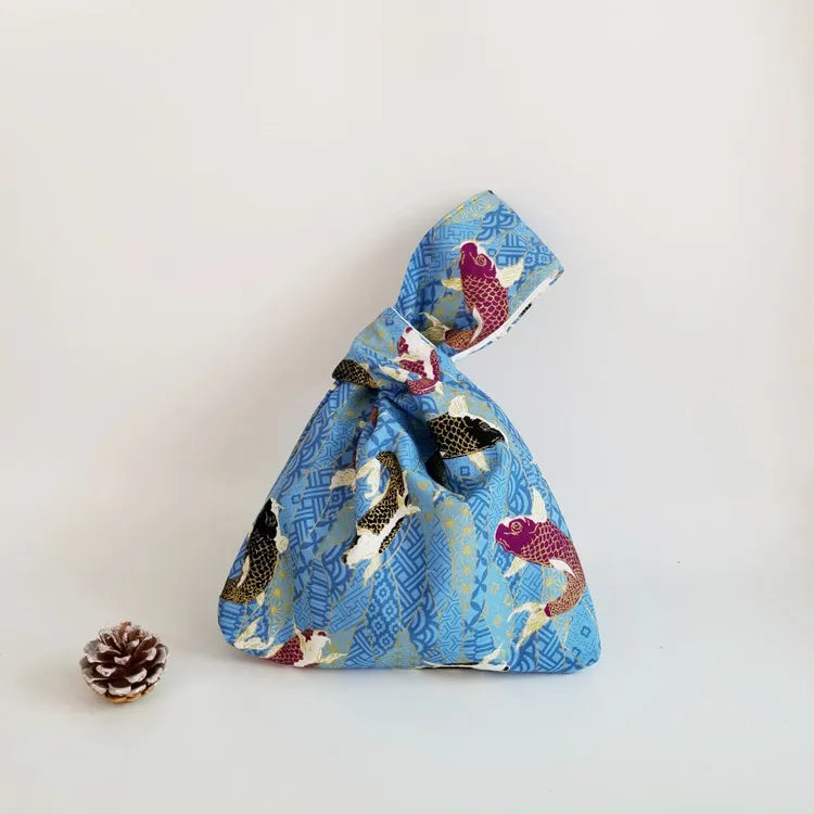 Japanische Kinchaku Tasche