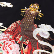 Hoodie mit japanischem Landschaftsmotiv 'Sodegaura' – Oversize, Hoodie im japanischen Design