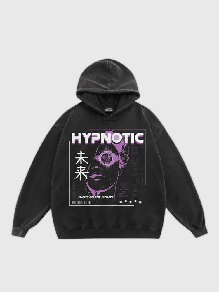 Japanischer Buchstaben-Hoodie '2K26' – Hoodie im Streetwear-Stil für Herren und Damen