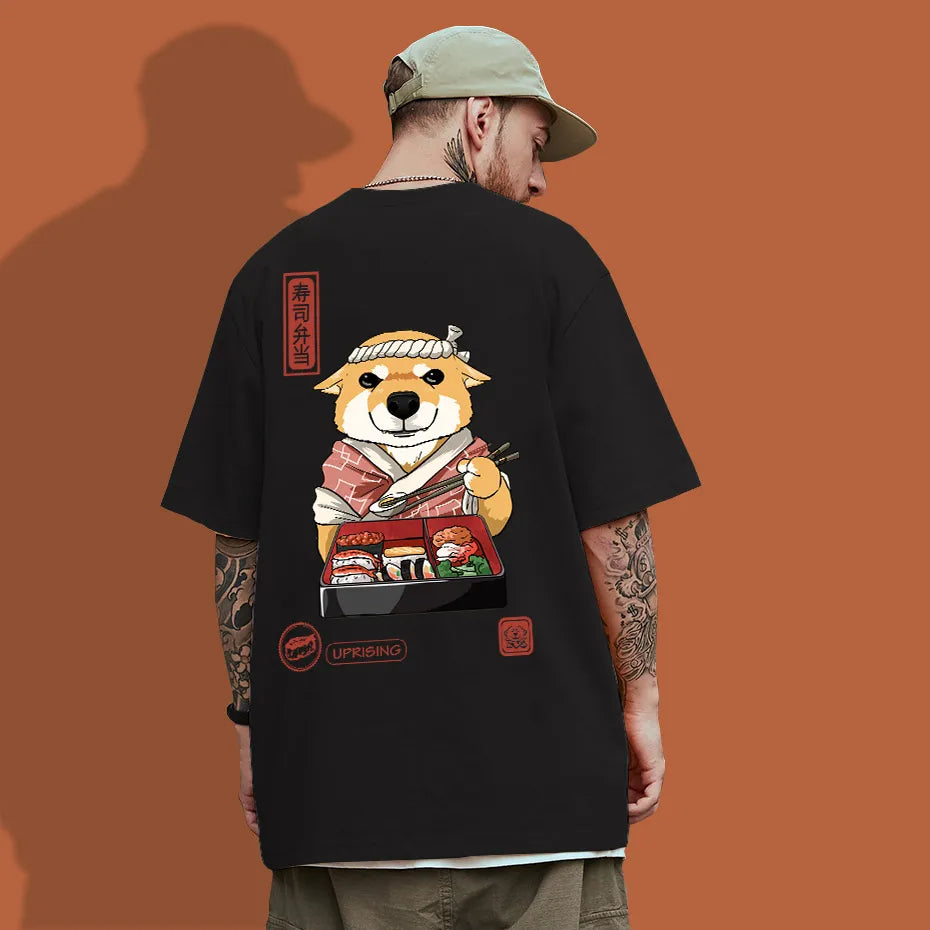 T-Shirt mit japanischen Schriftzeichen 'Ginowan' – T-Shirt für den Alltag, Premium-Qualität