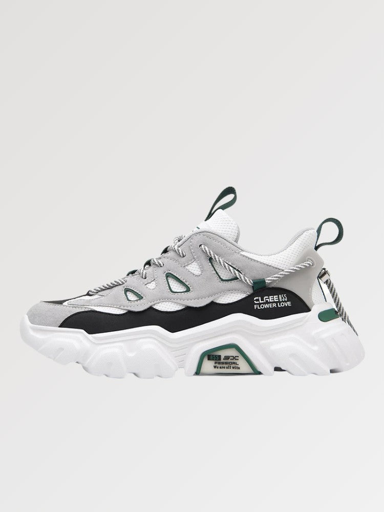 Japanische Plateau-Sneaker 'Hashima' – Sneaker im Streetwear-Stil für Herren und Damen