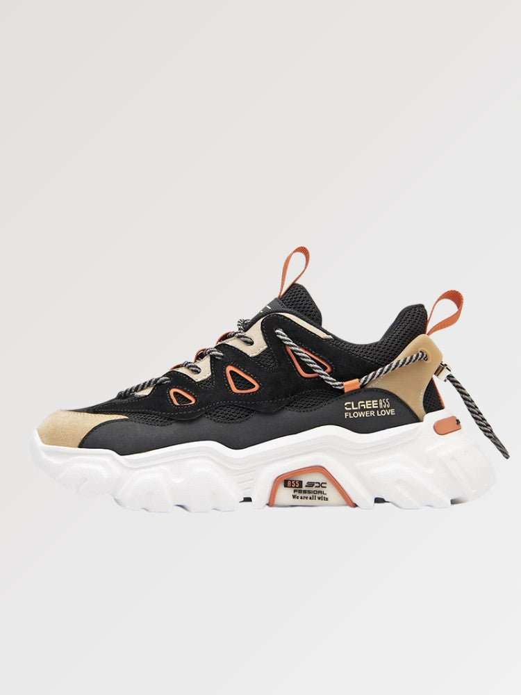 Japanische Plateau-Sneaker 'Hashima' – bequem, Sneaker im japanischen Design