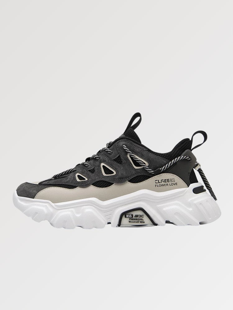 Japanische Plateau-Sneaker 'Hashima' – Sneaker für den Alltag, Premium-Qualität