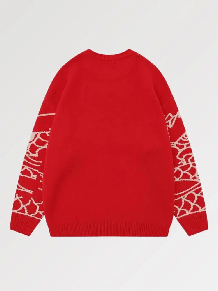 Samurai-Pullover 'Hakuya' – Detail: Strick, Pullover japanischen Stil