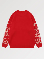 Samurai-Pullover 'Hakuya' – Detail: Strick, Pullover japanischen Stil