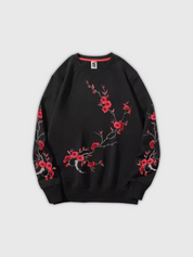 Japanischer Schulstil-Pullover 'Pokina' – Sweatshirt im Streetwear-Stil für Herren und Damen