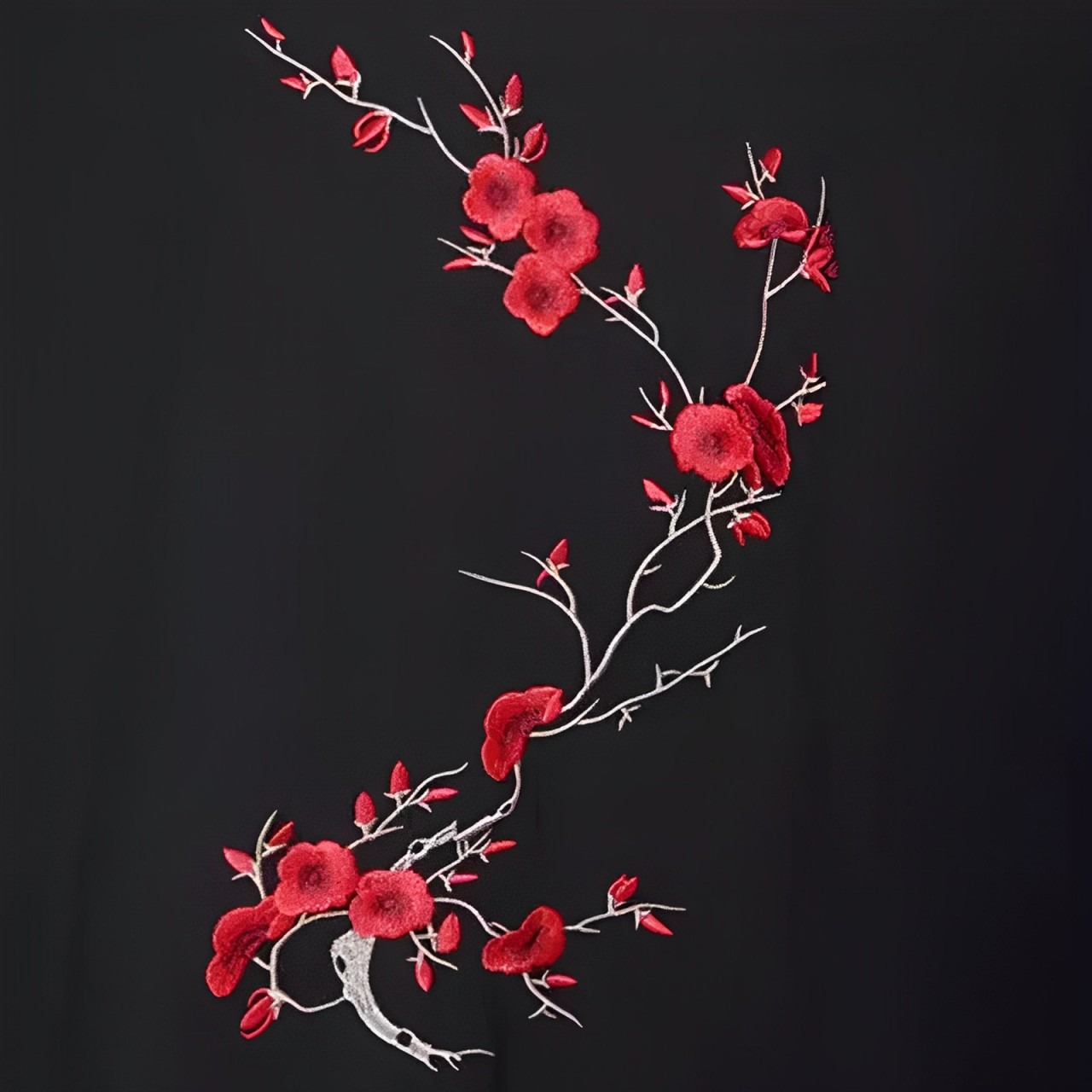 Japanischer Schulstil-Pullover 'Pokina' – Detail: Rundhals, Sweatshirt japanischen Stil