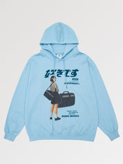 Japanischer Streetstyle-Kapuzenpullover 'Inokoma' – Hoodie im Streetwear-Stil für Herren und Damen