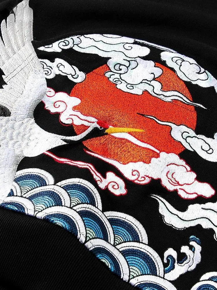 Japanischer Hoodie Streetwear 'Graff' – Hoodie für Winter und Herbst, Premium-Qualität
