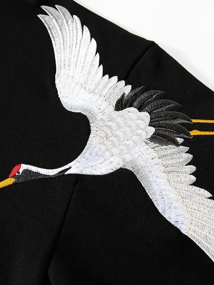 Japanischer Hoodie Streetwear 'Graff' – Detail: Kapuzenpullover, Hoodie japanischen Stil