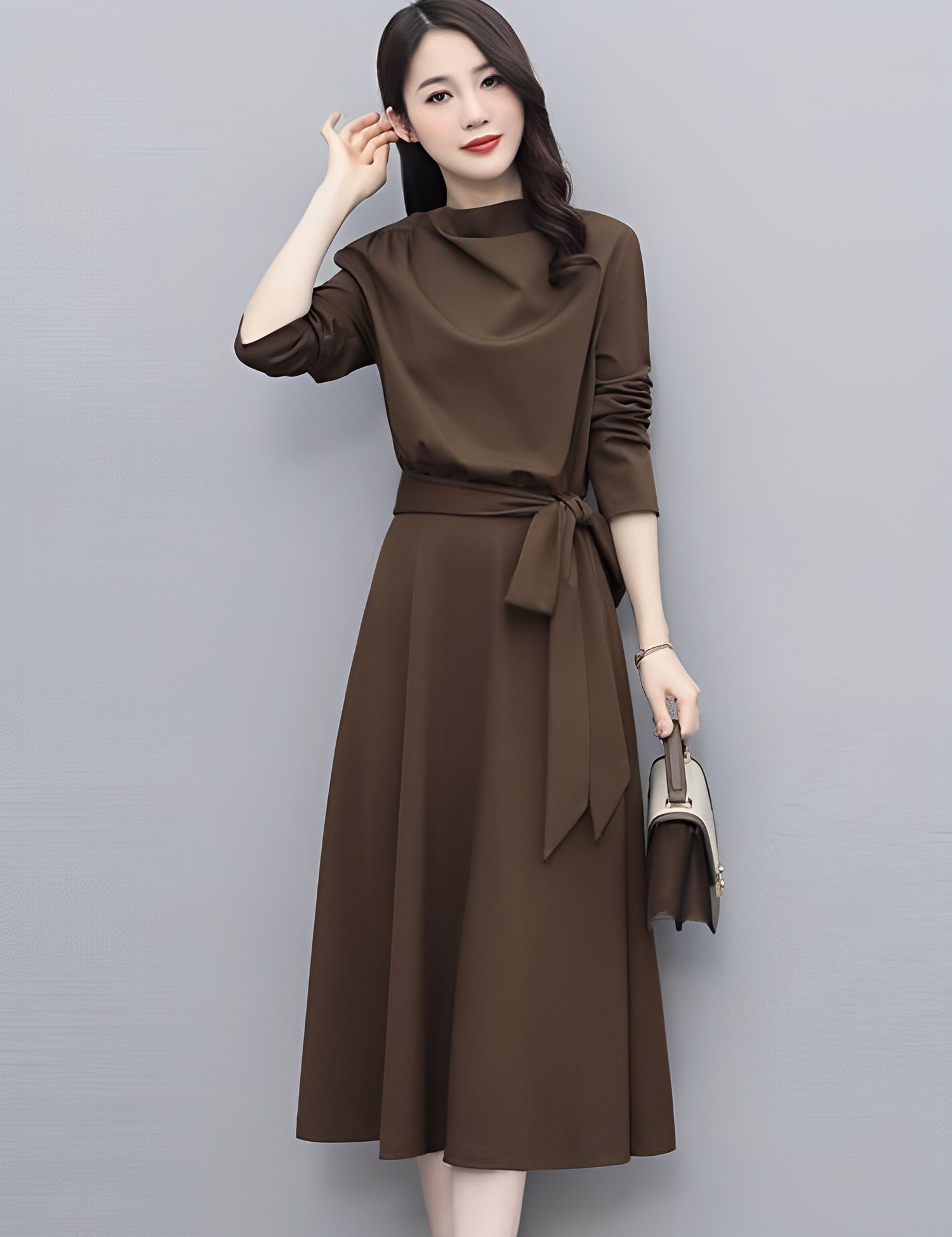 Kleid im japanischen Stil 'Akiko' – Kleid im japanischen Stil für Damen