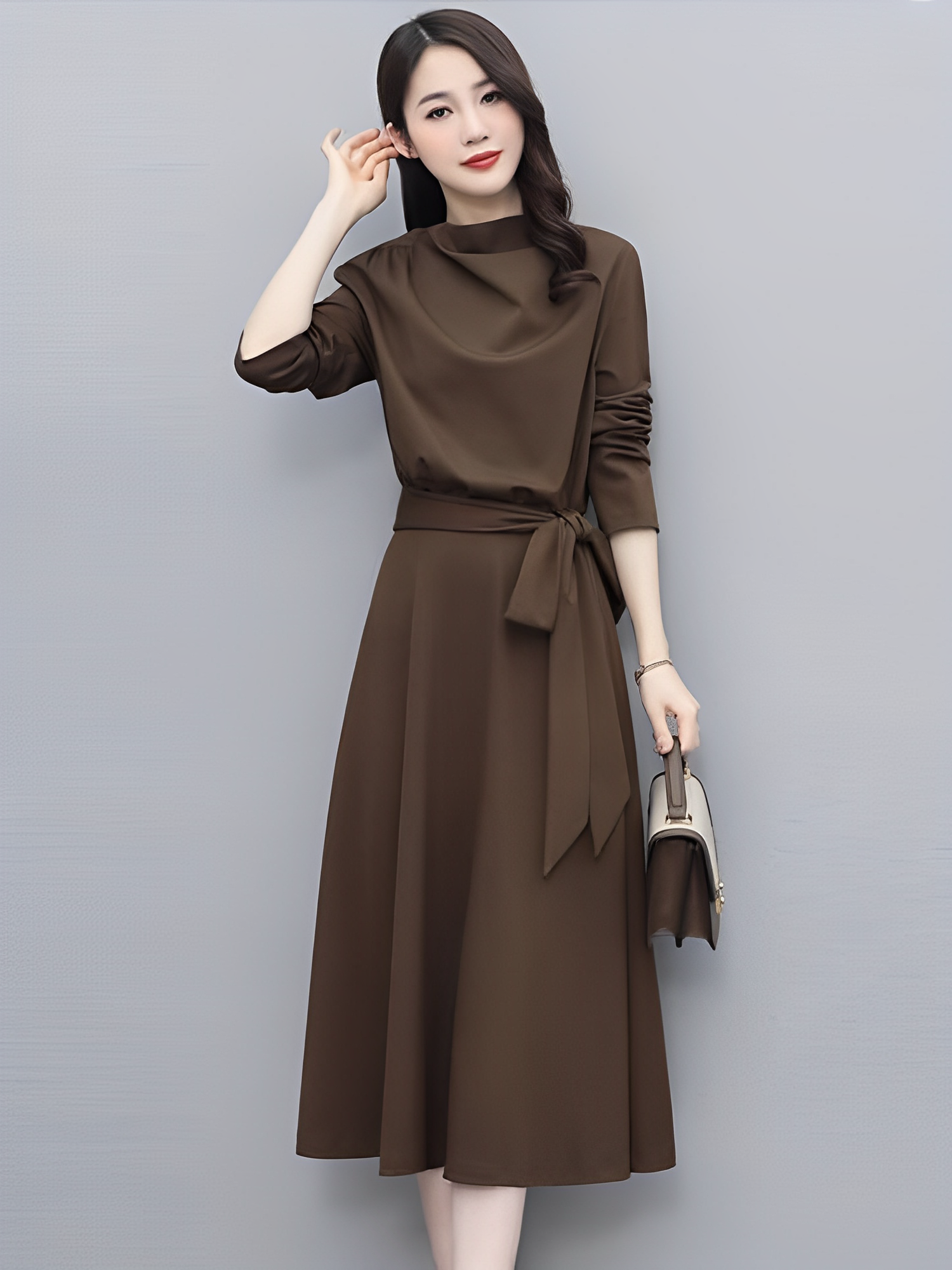 Kleid im japanischen Stil 'Akiko' – Kleid im japanischen Stil für Damen