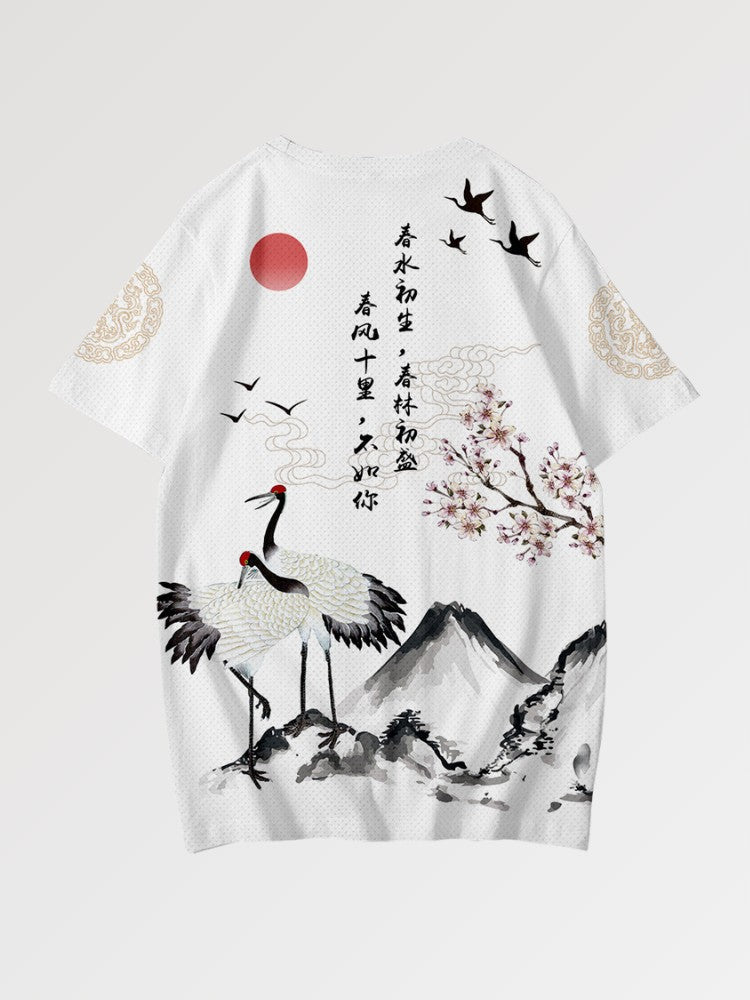 Japanisches T-Shirt 'Kashima' – T-Shirt im Streetwear-Stil für Herren und Damen