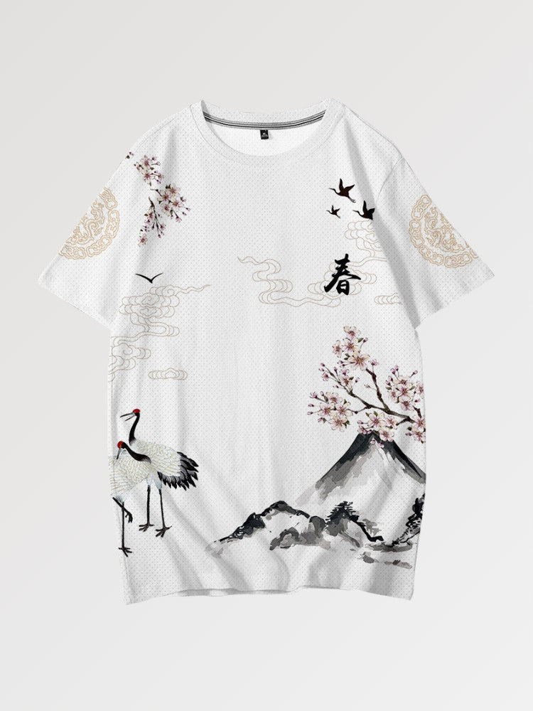Japanisches T-Shirt 'Kashima' – Oversize, T-Shirt im japanischen Design