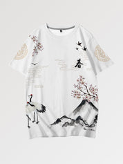 Japanisches T-Shirt 'Kashima' – Oversize, T-Shirt im japanischen Design