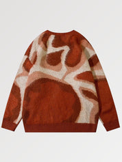 Pullover im japanischen Stil 'Graphic Godika' – Pullover für den Winter, Premium-Qualität