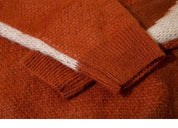Pullover im japanischen Stil 'Graphic Godika' – Qualitäts-Detail Pullover Premium
