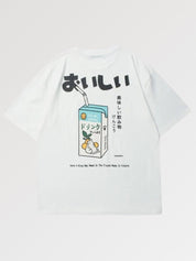 Japanisches T-Shirt 'Koki-Juice' – Oversize, T-Shirt im japanischen Design