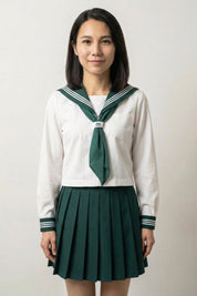 Japanische Schuluniform Grün 'Midori' – Ansicht 2