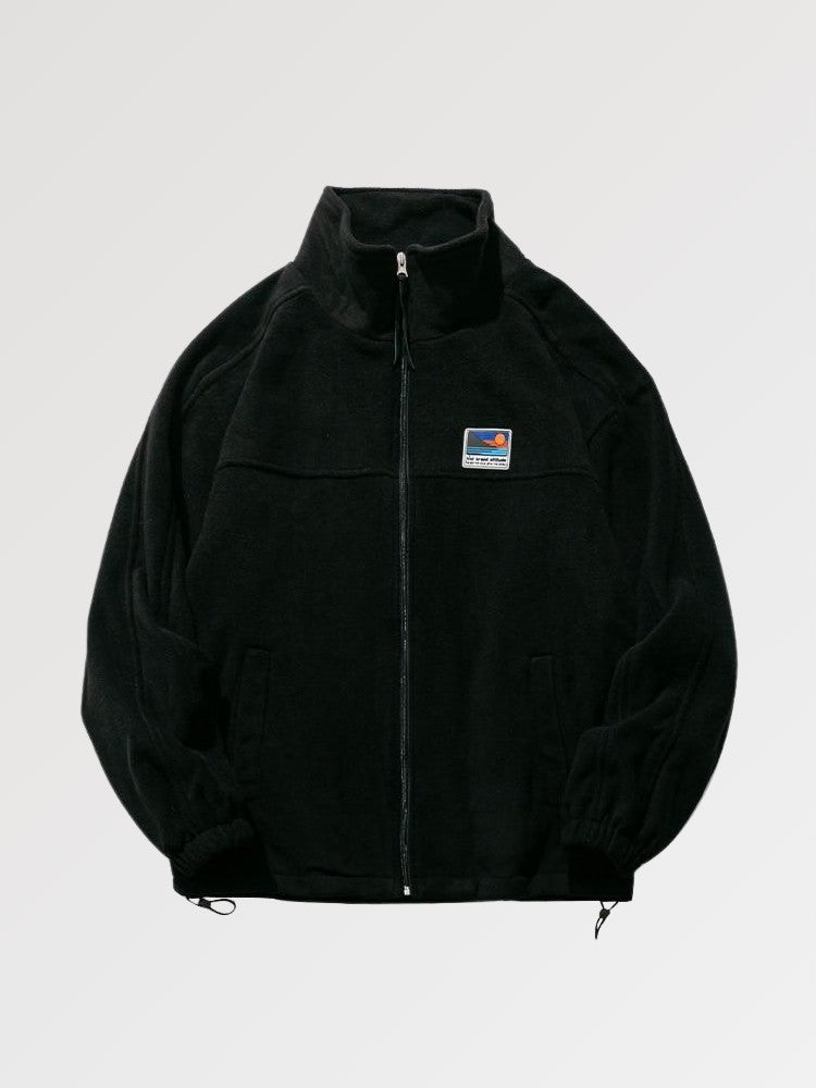 Kapuzenpullover mit Reißverschluss 'Patagonia' – Oversize, Hoodie im japanischen Design