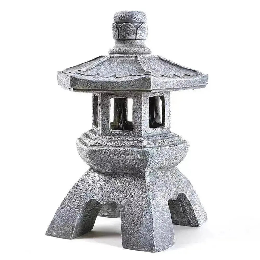 Japanische Außenlaterne – japanische Laterne, Außen-Tōrō Kaizu mit leistungsstarkem LED, Nahaufnahme