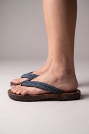 Japanische Geta Holzsandalen, Stegmuster 7