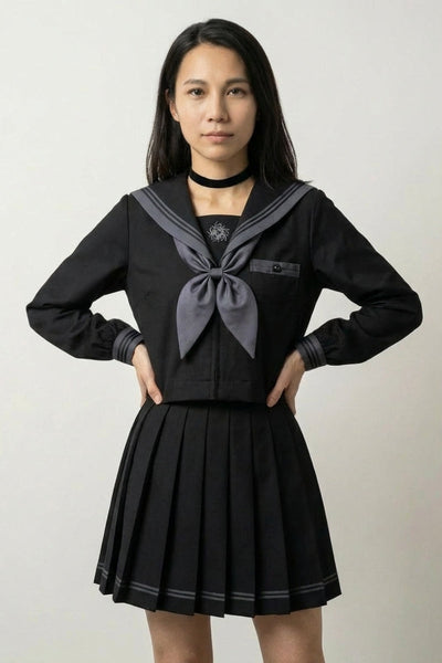 Japanische Schuluniform Anthrazit 'Yoru'