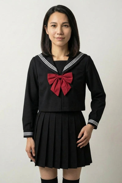 Japanische Schuluniform Bordeaux 'Kuro'