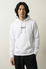 japanischer Retro-Hoodie mit Samurai-Frosch im Yokai-Stil, Vorderansicht im japanischen Streetwear-Stil