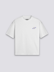 japanisches Manga-T-Shirt mit Shōjo-Porträt, emotionaler Manga-Druck, oversize Baumwolle Damen, Gesamtansicht getragen