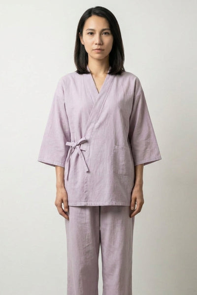 Japanisches Pyjama-Set Lavendel 'Fujikiri'
