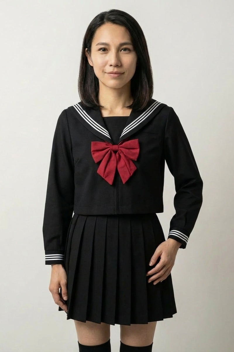 Japanische Schuluniform Bordeaux 'Kuro'