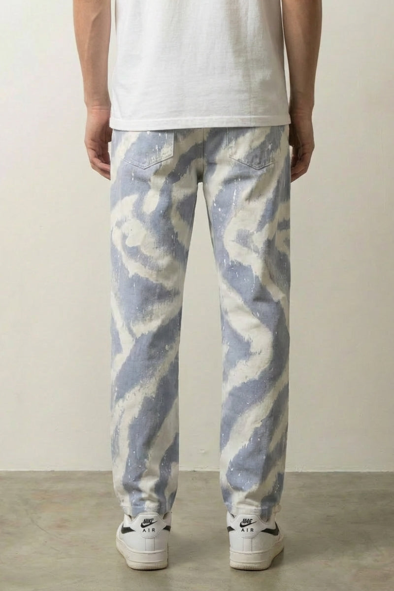 Jean Tie and Dye Homme 'Springfit' – Studioaufnahme 2