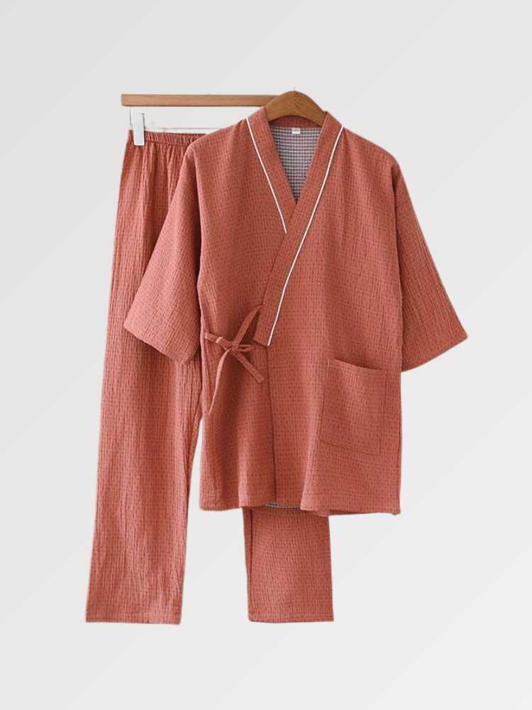 Jinbei für Männer 'Uemura' – japanisches Gewand, Kimono im japanischen Design
