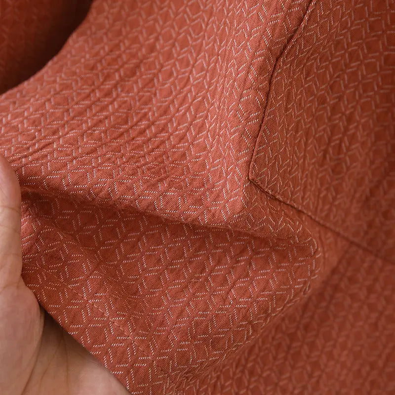Jinbei für Männer 'Uemura' – mit Obi: detailreicher Kimono im japanischen Stil