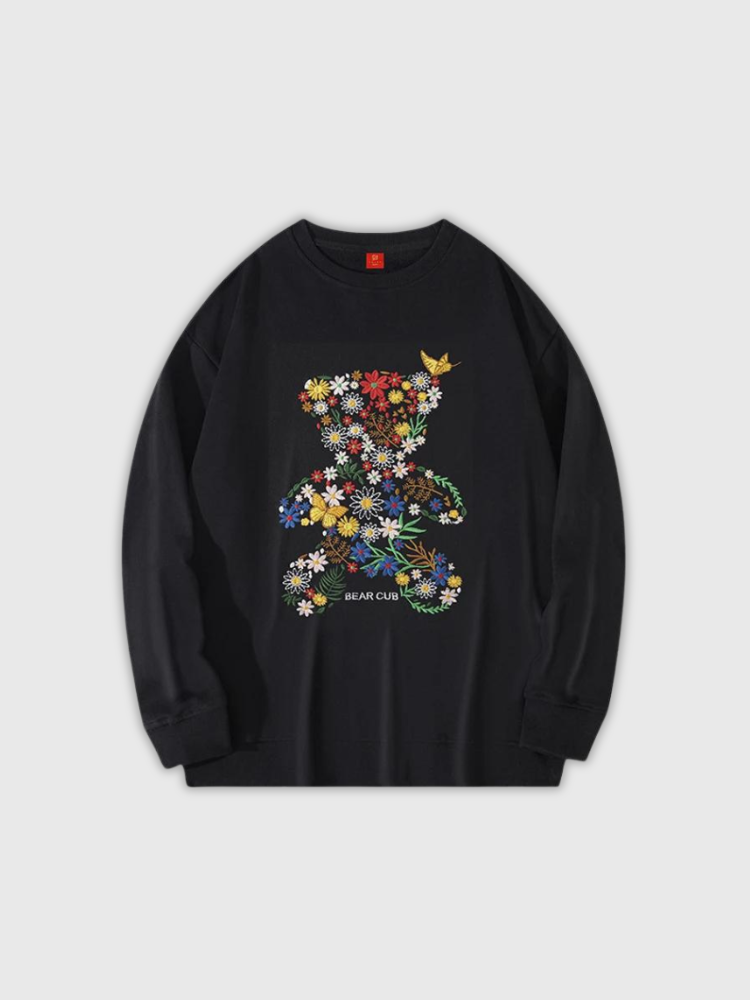 Kawaii-Pullover im japanischen Stil 'Dobaku' – Sweatshirt im Streetwear-Stil für Herren und Damen