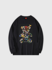 Kawaii-Pullover im japanischen Stil 'Dobaku' – Sweatshirt im Streetwear-Stil für Herren und Damen
