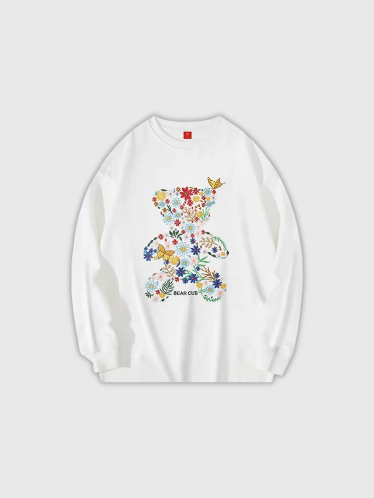 Kawaii-Pullover im japanischen Stil 'Dobaku' – Oversize, Sweatshirt im japanischen Design