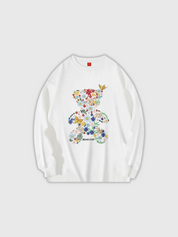Kawaii-Pullover im japanischen Stil 'Dobaku' – Oversize, Sweatshirt im japanischen Design