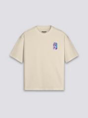 Kawaii T-Shirt mit Erdbeermilch-Päckchen im Berry-Stil, niedlicher Harajuku-Druck, oversize, Rückenansicht Farbvariante
