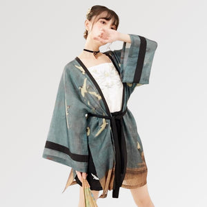 Kimono-Bademantel für Damen 'Amaya'