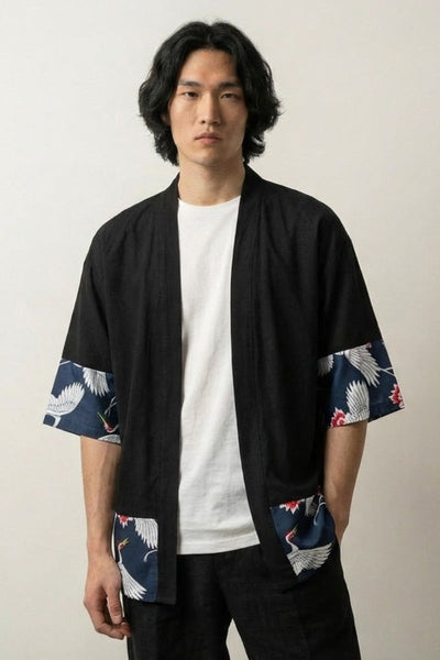 Kimono-Strickjacke Herren 'Hisashi'