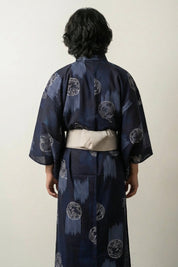 Baumwoll-Kimono für Herren 'Tatewaku' – Studioaufnahme 2