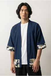 Herrenhemd im Kimono-Stil 'Arata x Watanabe' – Studioaufnahme