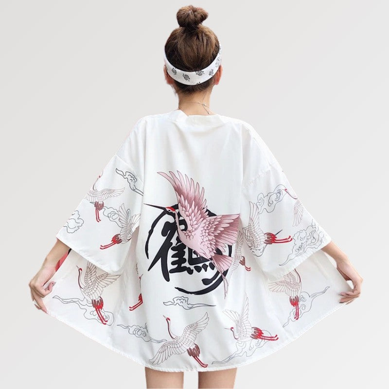 Kimono-Jacke für Frauen 'Haruko' – japanisches Gewand, Kimono im japanischen Design