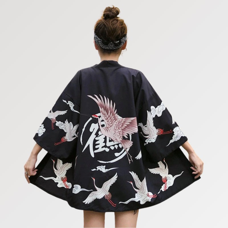 Kimono-Jacke für Frauen 'Haruko' – Kimono im traditionellen japanischen Stil für Herren und Damen