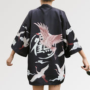 Kimono-Jacke für Frauen 'Haruko' – Qualitäts-Detail Kimono Premium